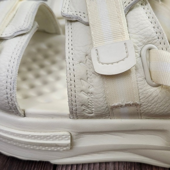 Converse Run Star Utility Platform‎ Sandal Egret L 10 Mens 9 Adjustable Straps - Picture 11 of 12